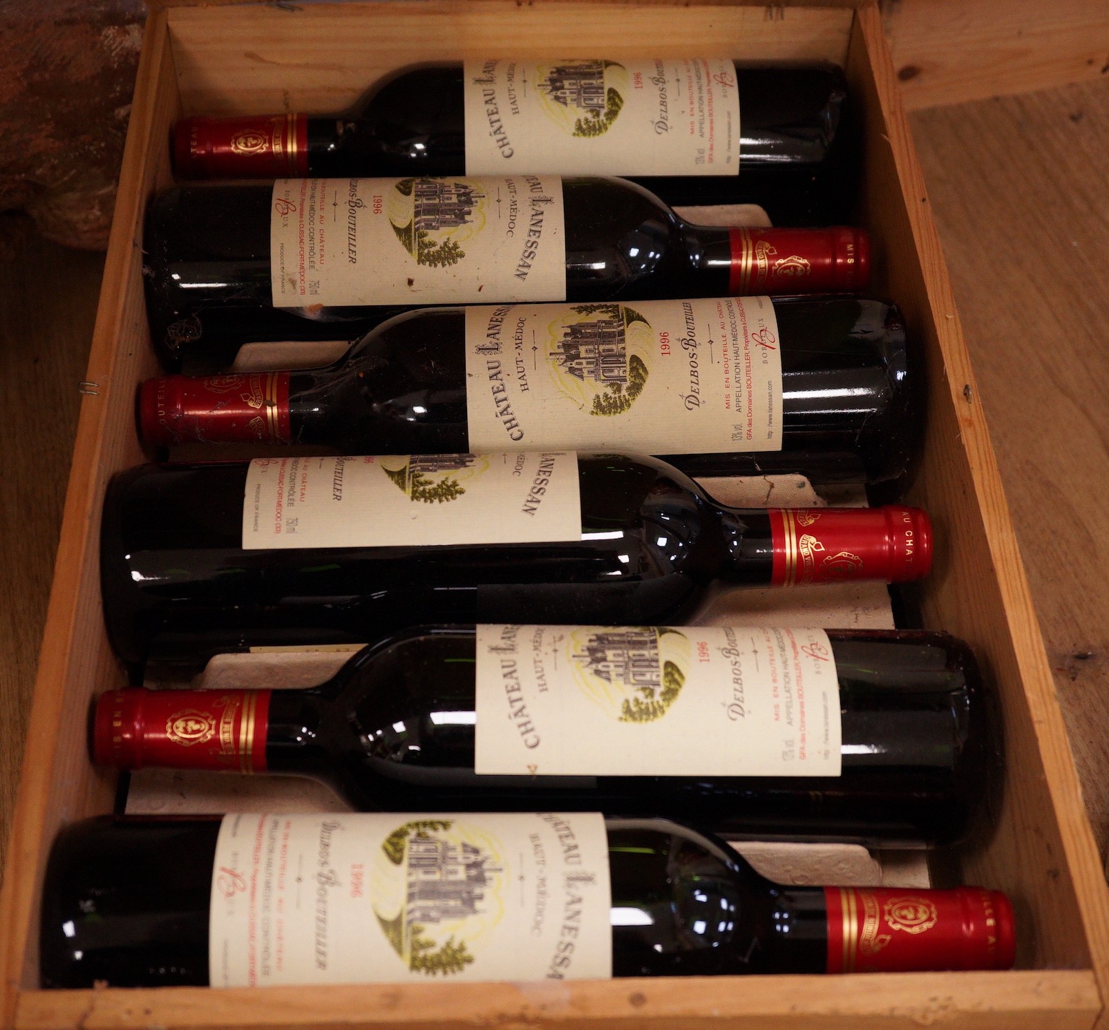 Chateau Lanesson - a part case of 11 bottles